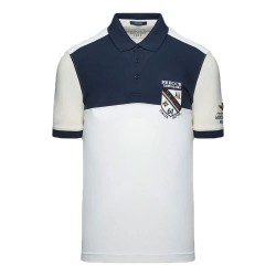 Aeronautica militare 261PO1915UP00191 short sleeve polo - White (Off White / Ice Grey / Blue Navy) дамски,блузи,с,яка,мъжки,блузи,с,яка,aeronautica,militare,261po1915up00191,short,sleeve,polo,white,(off,white,ice,grey,blue,navy)