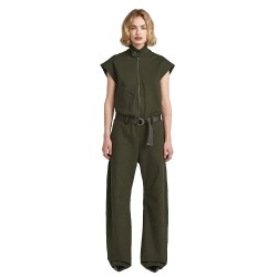 гащеризон,дамски,гащеризони,g,star,soft,sculpt,loose,fit,jumpsuit,green,(asfalt)