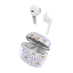 слушалки,слушалки,tnb,flor,wireless,earphones,purple,(multicolor)