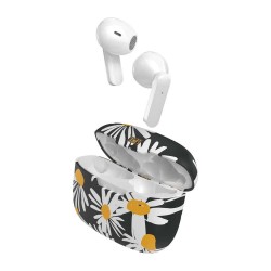 слушалки,слушалки,tnb,japan,wireless,earphones,black,(white,floral)