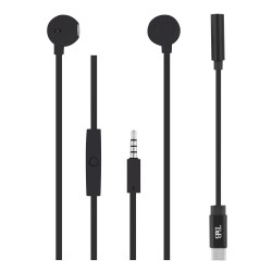 слушалки,слушалки,tnb,usb,c,earphones,black,(black)