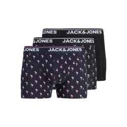 боксерки,мъжко,бельо,jack,&,jones,barry,trunks,boxers,3,units,blue,black,(black,sky,captain,black)