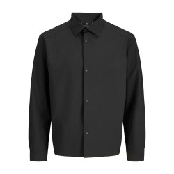 риза,с,дълъг,ръкав,дамски,ризи,мъжки,ризи,jack,&,jones,blachase,tech,long,sleeve,shirt,black,(black)
