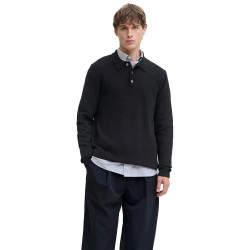 блуза,мъжки,пуловери,jack,&,jones,blamaverick,sweater,black,(black,polo)