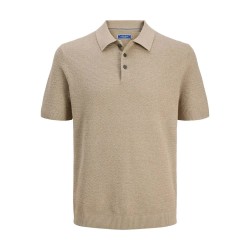 мъжки,блузи,с,яка,jack,&,jones,bluriley,knit,short,sleeve,polo,beige,(lemon,pepper,twist)