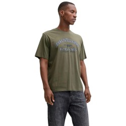 тениска,мъжки,тениски,дамски,тениски,jack,&,jones,edenver,graphic,short,sleeve,t,shirt,green,(dusty,olive,olive)