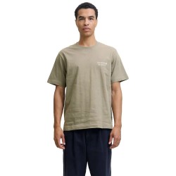Тениска Jack & jones Edetroit Back Print short sleeve T-shirt - Green (Vetiver) тениска,мъжки,тениски,дамски,тениски,jack,&,jones,edetroit,back,print,short,sleeve,t,shirt,green,(vetiver)