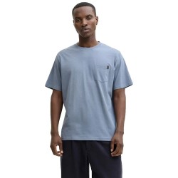 Тениска Jack & jones Edover Slub short sleeve T-shirt - Blue (Blue Mirage) тениска,мъжки,тениски,дамски,тениски,jack,&,jones,edover,slub,short,sleeve,t,shirt,blue,(blue,mirage)