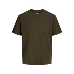 тениска,мъжки,тениски,дамски,тениски,jack,&,jones,edover,slub,short,sleeve,t,shirt,green,(rosin)
