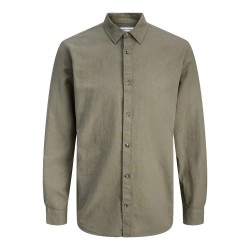 риза,с,дълъг,ръкав,дамски,ризи,мъжки,ризи,jack,&,jones,esummer,linen,blend,long,sleeve,shirt,green,(dusty,olive)