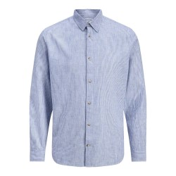 риза,с,дълъг,ръкав,дамски,ризи,мъжки,ризи,jack,&,jones,esummer,linen,blend,long,sleeve,shirt,blue,(infinity,stripes)