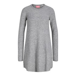 рокля,дамски,поли,и,рокли,jack,&,jones,evi,jjxx,long,sleeve,short,dress,grey,(light,grey,melange)