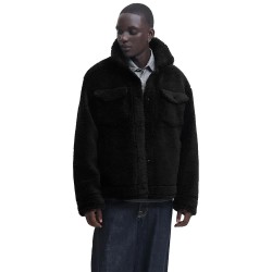 яке,мъжки,якета,дамски,якета,и,палта,jack,&,jones,fade,teddy,trucker,jacket,black,(black)