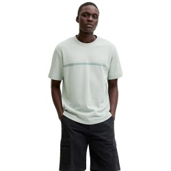 Тениска Jack & jones Fusion Chest Brand short sleeve T-shirt - Green (Aqua Gray) тениска,мъжки,тениски,дамски,тениски,jack,&,jones,fusion,chest,brand,short,sleeve,t,shirt,green,(aqua,gray)