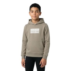 Суичър Jack & jones Fusion Graphic hoodie - Green / Grey (Vetiver / Brushed) суичър,детски,блузи,jack,&,jones,fusion,graphic,hoodie,green,grey,(vetiver,brushed)