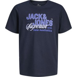 тениска,мъжки,тениски,дамски,тениски,jack,&,jones,logo,short,sleeve,t,shirt,blue,(navy,blazer,dazzling,blue)