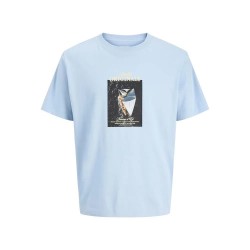 Тениска Jack & jones Norrebro Photo short sleeve T-shirt - Blue (Cashmere Blue) тениска,мъжки,тениски,дамски,тениски,jack,&,jones,norrebro,photo,short,sleeve,t,shirt,blue,(cashmere,blue)