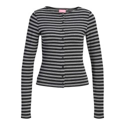 жилетка,мъжки,пуловери,дамски,пуловери,jack,&,jones,paula,stripe,jjxx,cardigan,black,grey,(black,grey)