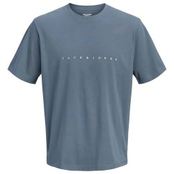 Тениска Jack & jones Star short sleeve T-shirt - Blue (Turbulence) тениска,мъжки,тениски,дамски,тениски,jack,&,jones,star,short,sleeve,t,shirt,blue,(turbulence)
