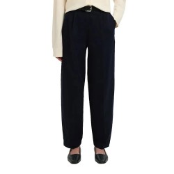 панталони,дамски,панталони,selected,barrel,mille,high,waist,pants,blue,(dark,sapphire)