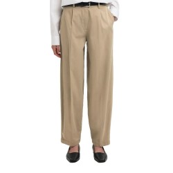 панталони,дамски,панталони,selected,barrel,mille,high,waist,pants,beige,(greige)