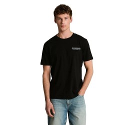 Тениска Tom tailor 1043491 Printed short sleeve T-shirt - Black (Deep Sea Black) тениска,мъжки,тениски,дамски,тениски,tom,tailor,1043491,printed,short,sleeve,t,shirt,black,(deep,sea,black)