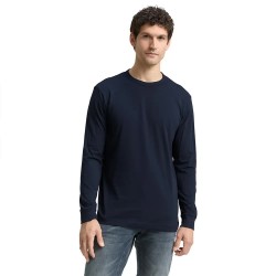тениска,мъжки,тениски,дамски,тениски,tom,tailor,1048597,long,sleeve,t,shirt,blue,(sky,captain,blue)