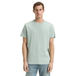 Тениска Tom tailor 1050139 short sleeve T-shirt - Green (Soft Greyish Green) тениска,мъжки,тениски,дамски,тениски,tom,tailor,1050139,short,sleeve,t,shirt,green,(soft,greyish,green)