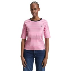 Тениска Tom tailor 1050829 T-shirt - Pink (Tonal Blush Rose Stripe) тениска,мъжки,тениски,дамски,тениски,tom,tailor,1050829,t,shirt,pink,(tonal,blush,rose,stripe)