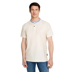 Tom tailor 1051183 short sleeve polo - Beige / White (Gardenia White) дамски,блузи,с,яка,мъжки,блузи,с,яка,tom,tailor,1051183,short,sleeve,polo,beige,white,(gardenia,white)
