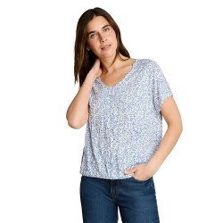 тениска,мъжки,тениски,дамски,тениски,tom,tailor,1051207,short,sleeve,t,shirt,white,(white,small,leaves,design)