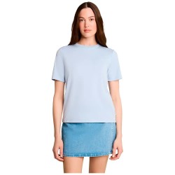 Тениска Tom tailor Modern Fluent short sleeve T-shirt - Blue (Mountain Sky Blue) тениска,мъжки,тениски,дамски,тениски,tom,tailor,modern,fluent,short,sleeve,t,shirt,blue,(mountain,sky,blue)