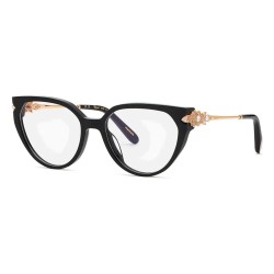 Chopard VCH431S-540700 54x17x135 mm Reading Glasses - Black (Shiny Black) очила,chopard,vch431s,540700,54x17x135,mm,reading,glasses,black,(shiny,black)
