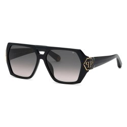 Слънчеви очила Philipp plein SPP238M-600700 60x15x150 mm woman sunglasses - Black (Shiny Black) слънчеви,очила,слънчеви,очила,philipp,plein,spp238m,600700,60x15x150,mm,woman,sunglasses,black,(shiny,black)