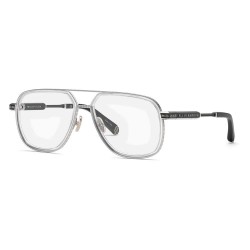 очила,philipp,plein,vpp198m,590k07,59x16x145,mm,reading,glasses,clear,black,(shiny,palladium,w,semi,matt,black,parts)