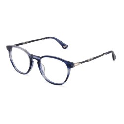 Police VPLU63-5109N4 51x19x145 mm Reading Glasses - Blue (Shiny Striped Blue) очила,police,vplu63,5109n4,51x19x145,mm,reading,glasses,blue,(shiny,striped,blue)