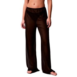 панталони,мъжки,панталони,дамски,панталони,calvin,klein,beach,wide,leg,pants,brown,(black)