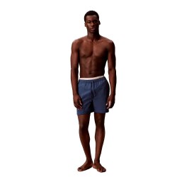 бански,гащета,мъжки,бански,костюми,calvin,klein,lv00n61017,swimming,shorts,blue,(dark,denim)