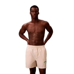 къси,панталони,мъжки,пижами,calvin,klein,lv00nm3011,pyjama,shorts,beige,(slim,stripe,chalk)