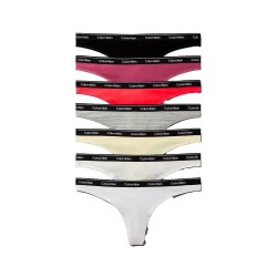 дамско,бельо,дамски,бикини,и,танкини,calvin,klein,lv00qd5319,thong,7,units,multicolor,(black,preserbet,icon,logo,stripe,grey,heather,snow,white)