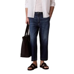 дънки,мъжки,панталони,calvin,klein,jeans,90´s,lv04rc740g,tapered,fit,cropped,jeans,blue,(celtic,sea)