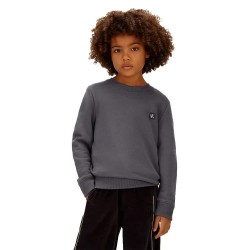 блуза,детски,блузи,calvin,klein,jeans,iu0iu00570,sweatshirt,grey,(coal)