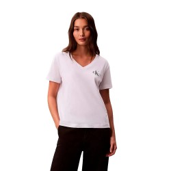 тениска,мъжки,тениски,дамски,тениски,calvin,klein,jeans,lv047c906g,short,sleeve,v,neck,t,shirt,2,units,white,(adrenaline,rush,brilliant,white)