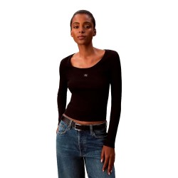 тениска,мъжки,тениски,дамски,тениски,calvin,klein,jeans,lv047d218g,long,sleeve,t,shirt,black,(black)