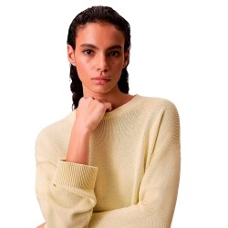 блуза,дамски,пуловери,дамски,плетени,дрехи,calvin,klein,jeans,lv047d305g,sweater,yellow,(lime,spritz)