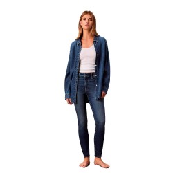 дънки,дамски,панталони,calvin,klein,jeans,lv047d757g,skinny,fit,high,waist,jeans,blue,(midtown,blue)