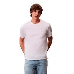 тениска,мъжки,тениски,дамски,тениски,calvin,klein,jeans,lv04rd248g,short,sleeve,t,shirt,2,units,white,(bright,white,plein,air)