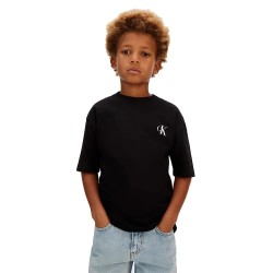 Тениска Calvin klein jeans LVCKSJA05B T-shirt - Black (Ck Black) тениска,мъжки,тениски,дамски,тениски,calvin,klein,jeans,lvcksja05b,t,shirt,black,(ck,black)