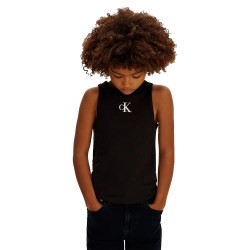 Тениска Calvin klein jeans LVCKSJB10G sleeveless T-shirt - Black (Ck Black) тениска,мъжки,тениски,дамски,тениски,calvin,klein,jeans,lvcksjb10g,sleeveless,t,shirt,black,(ck,black)