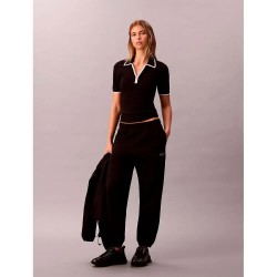 анцуг,дамски,панталони,calvin,klein,jeans,monologo,foil,sweat,pants,black,(black)